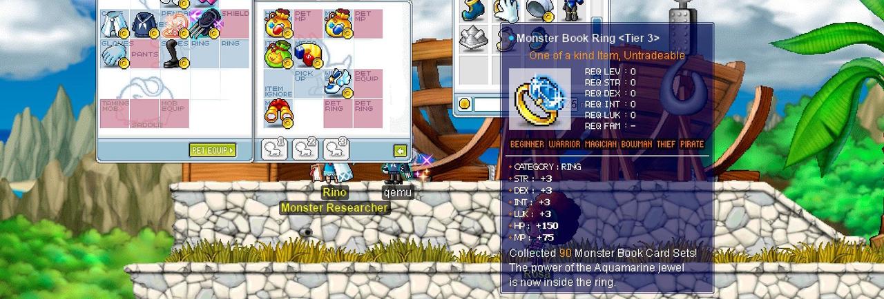 Monster Book Ring <Tier3> All3の指輪