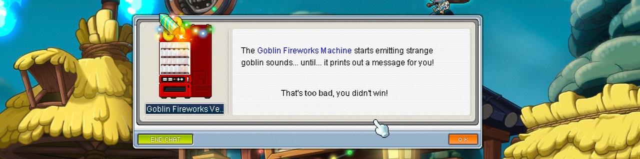 スロットに負けた画像。That's too bad, you didn't win!
